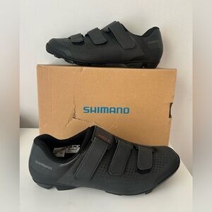 Shimano Dynalast XC-1 Indoor Outdoor Cycling Shoes Black Men 10.5, 45 New In Box